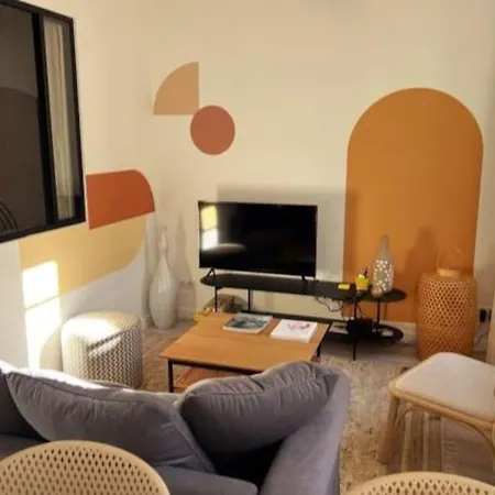 Ferienwohnung Les Arches - Belle Decoration - Wifi - Ac Clim Villeneuve-lès-Avignon Exterior foto